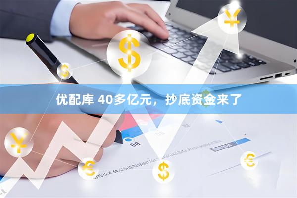 优配库 40多亿元，抄底资金来了