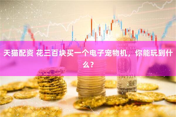 天猫配资 花三百块买一个电子宠物机，你能玩到什么？