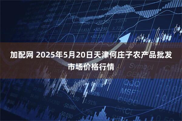 加配网 2025年5月20日天津何庄子农产品批发市场价格行情